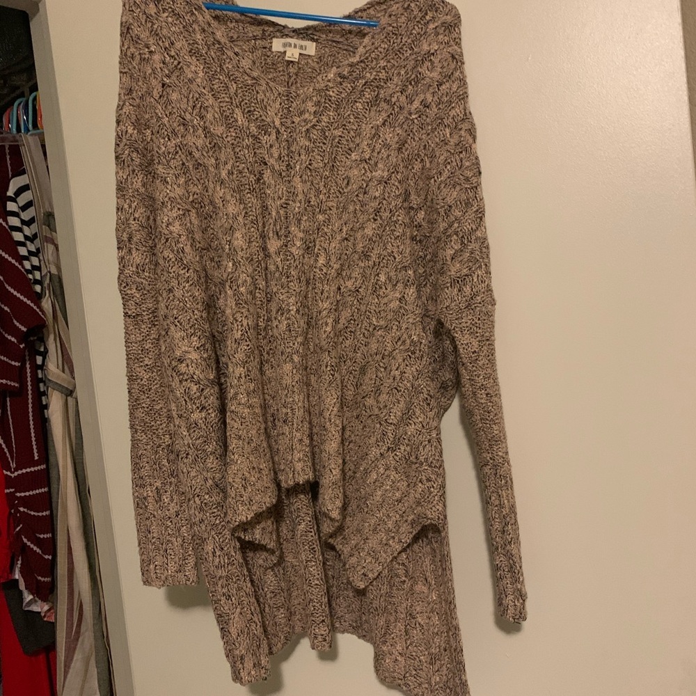 Knit sweater